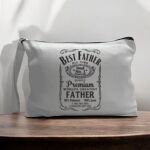 Canvas Pouch with Handle and Zipper Thumbnail