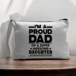 Canvas Pouch with Handle and Zipper Thumbnail