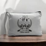 Canvas Pouch with Handle and Zipper Thumbnail