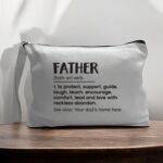 Canvas Pouch with Handle and Zipper Thumbnail