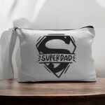 Canvas Pouch with Handle and Zipper Thumbnail