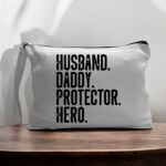 Canvas Pouch with Handle and Zipper Thumbnail