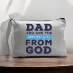 Canvas Pouch with Handle and Zipper Thumbnail