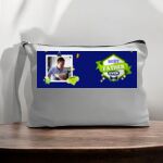 Canvas Pouch with Handle and Zipper Thumbnail