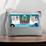 Canvas Pouch with Handle and Zipper Thumbnail
