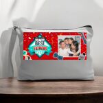 Canvas Pouch with Handle and Zipper Thumbnail