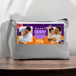 Canvas Pouch with Handle and Zipper Thumbnail
