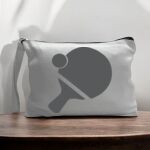 Canvas Pouch with Handle and Zipper Thumbnail