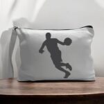 Canvas Pouch with Handle and Zipper Thumbnail