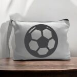 Canvas Pouch with Handle and Zipper Thumbnail