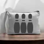 Canvas Pouch with Handle and Zipper Thumbnail