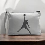 Canvas Pouch with Handle and Zipper Thumbnail