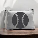 Canvas Pouch with Handle and Zipper Thumbnail