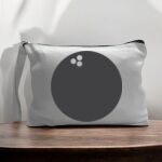 Canvas Pouch with Handle and Zipper Thumbnail