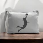 Canvas Pouch with Handle and Zipper Thumbnail