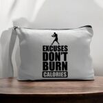 Canvas Pouch with Handle and Zipper Thumbnail