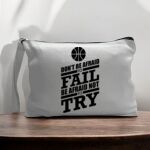 Canvas Pouch with Handle and Zipper Thumbnail