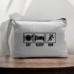 Canvas Pouch with Handle and Zipper Thumbnail