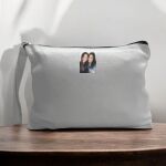 Canvas Pouch with Handle and Zipper Thumbnail