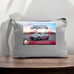 Canvas Pouch with Handle and Zipper Thumbnail