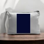 Canvas Pouch with Handle and Zipper Thumbnail