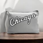 Canvas Pouch with Handle and Zipper Thumbnail