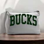 Canvas Pouch with Handle and Zipper Thumbnail