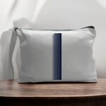 Canvas Pouch with Handle and Zipper Thumbnail
