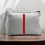 Canvas Pouch with Handle and Zipper Thumbnail