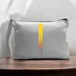 Canvas Pouch with Handle and Zipper Thumbnail