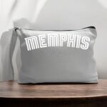 Canvas Pouch with Handle and Zipper Thumbnail