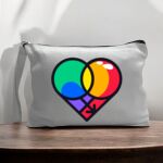 Canvas Pouch with Handle and Zipper Thumbnail