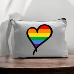 Canvas Pouch with Handle and Zipper Thumbnail
