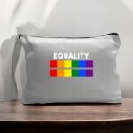 Canvas Pouch with Handle and Zipper Thumbnail