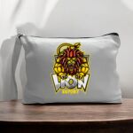Canvas Pouch with Handle and Zipper Thumbnail