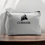 Canvas Pouch with Handle and Zipper Thumbnail