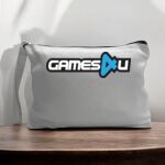 Canvas Pouch with Handle and Zipper Thumbnail