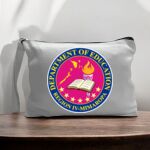 Canvas Pouch with Handle and Zipper Thumbnail