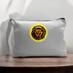 Canvas Pouch with Handle and Zipper Thumbnail