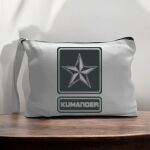 Canvas Pouch with Handle and Zipper Thumbnail