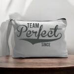 Canvas Pouch with Handle and Zipper Thumbnail