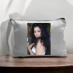 Canvas Pouch with Handle and Zipper Thumbnail