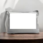 Canvas Pouch with Handle and Zipper Thumbnail