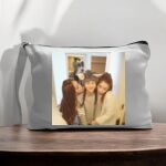 Canvas Pouch with Handle and Zipper Thumbnail