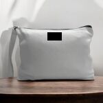 Canvas Pouch with Handle and Zipper Thumbnail