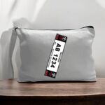 Canvas Pouch with Handle and Zipper Thumbnail