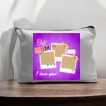 Canvas Pouch with Handle and Zipper Thumbnail