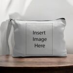 Canvas Pouch with Handle and Zipper Thumbnail