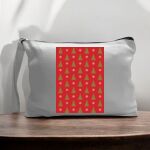 Canvas Pouch with Handle and Zipper Thumbnail