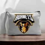Canvas Pouch with Handle and Zipper Thumbnail